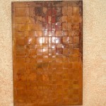 Woven Copper Wall hanging