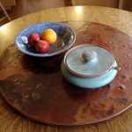 Large Copper Lazy Susan Large Copper Lazy Susan