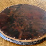 Copper and Wood Lazy Susan Lazy Susan