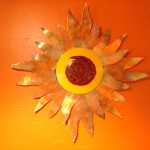 Copper and Glass Sun Copper and Glass Sun
