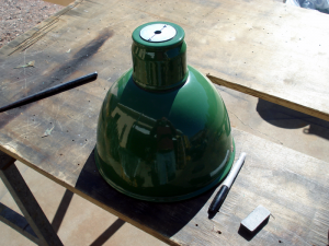 Vintage Porcelain Light