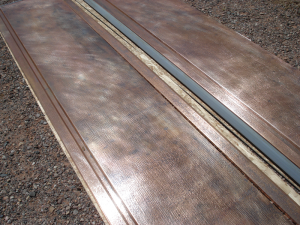 Copper Garage Door Panels