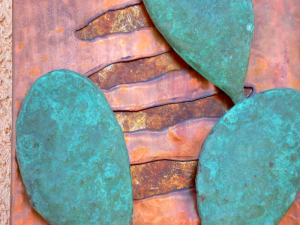 Copper Cutouts w/ Mica