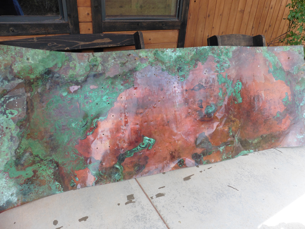 Copper // weathered // rustic copper at Mike Dumas Copper Designs